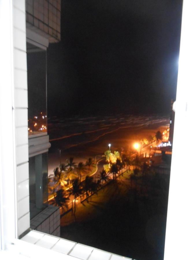 Apto Varanda Gourmet Frente Ao Mar Praia Grande (Santos) Buitenkant foto
